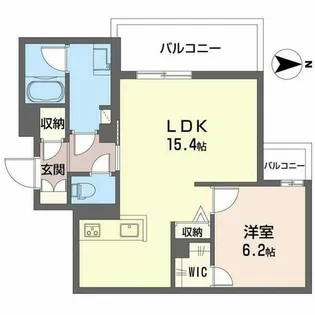メゾンオリーブIII【3階】の間取り