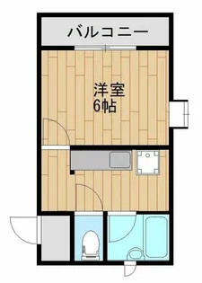 PLEAST西川頭A棟【3階】の間取り