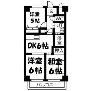 セントラルアイル【5階】の間取り