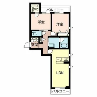 シャーメゾン グランヴィア12【0301号室】の間取り