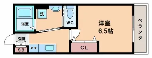 GROOVE住吉【1階】の間取り