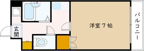 大阪府豊中市服部西町1丁目【マンション】の間取り