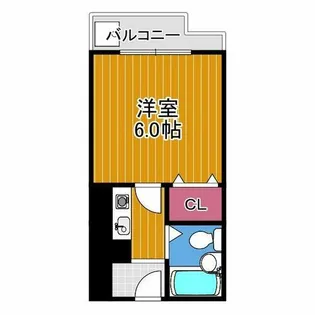 新栄プロパティー藤井寺【2階】の間取り