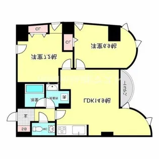 21コートマルナカ【10階】の間取り