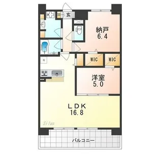 フェンテ・イーストⅡ【1階】の間取り