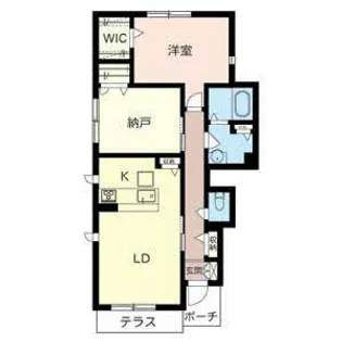 シャーメゾンkei【1階】の間取り