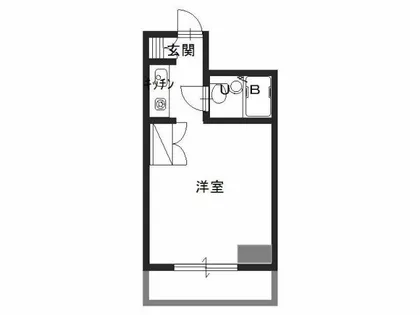 エナブル笠屋【202号室】の間取り
