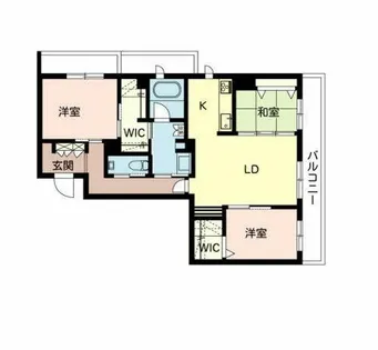 La cachette de SAY【0203号室】の間取り