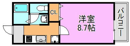 グランシャリオ【1階】の間取り
