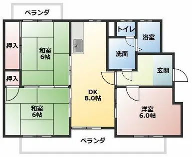 コーポアネックス【101号室】の間取り
