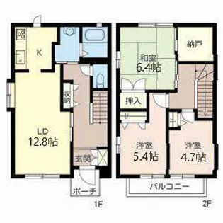 エミネンス星丘【0101号室】の間取り