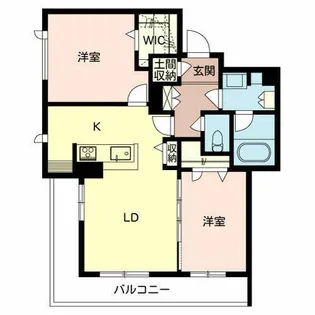 ノーブル 曽根【0305号室】の間取り
