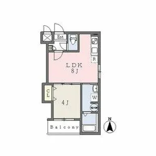 ピーノ【1階】の間取り