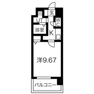 NONAMI RISE【11階】の間取り