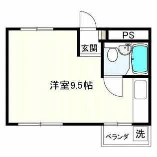 東小鷹野メゾン【2階】の間取り