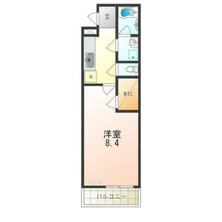 フジパレス愛泉【1階】の間取り