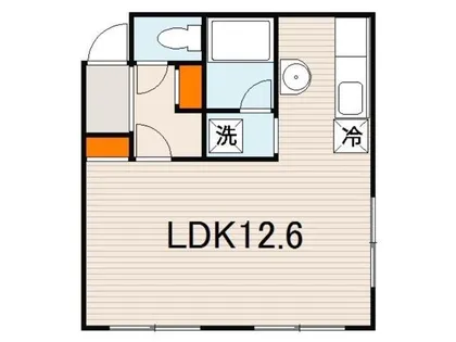 エスペラールときわ【1階】の間取り