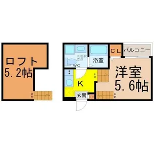 プラット【2階】の間取り