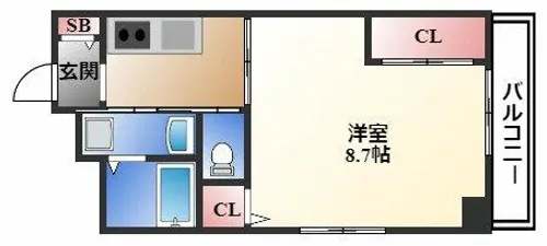 KAYA AOI【2階】の間取り