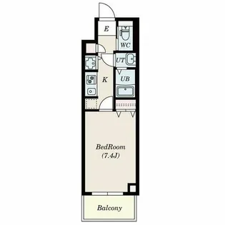S-RESIDENCE葵Ⅱ【13階】の間取り