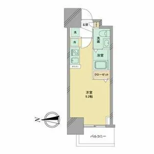S-RESIDENCE千種【5階】の間取り