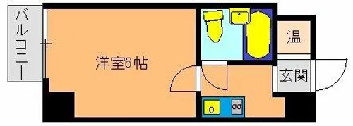 サンビルダー朝霧【208号室】の間取り