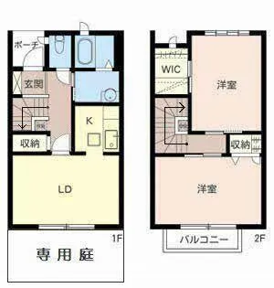 ステージ リペリアン【0102号室】の間取り