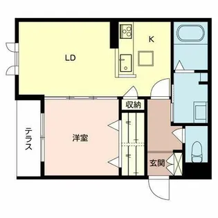 パロアルトII【0101号室】の間取り