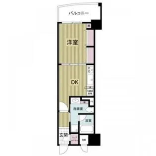 ノステルコート夕陽丘【3階】の間取り