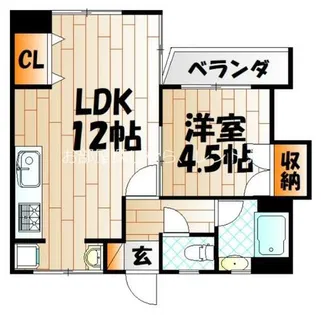 小林ビル【501号室】の間取り