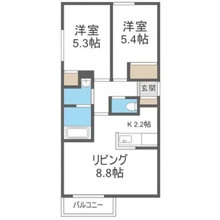 Classic Hong【2階】の間取り