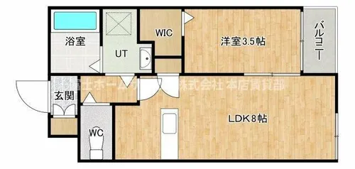 St.Residence七道【4階】の間取り