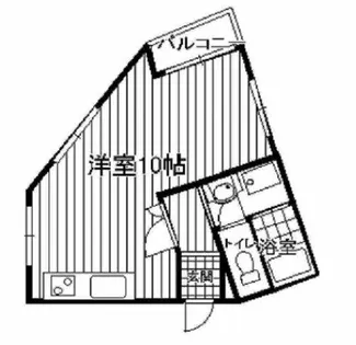 メゾンドールハーヴェスト【3階】の間取り