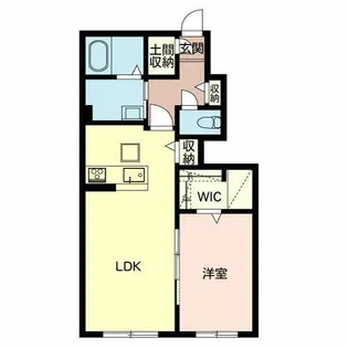 Shamaison Aile【0102号室】の間取り