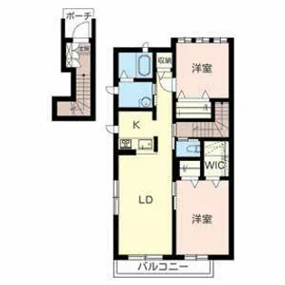 夢小町【0203号室】の間取り