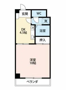 サンライズ20α【4階】の間取り
