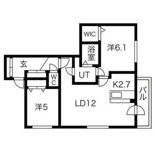 Sabanjoule【5階】の間取り