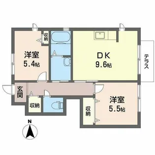 ディアス赤坂【0101号室】の間取り