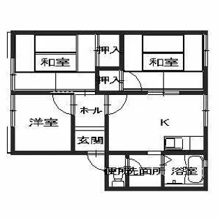 フレグランス二里ケ浜【0103号室】の間取り