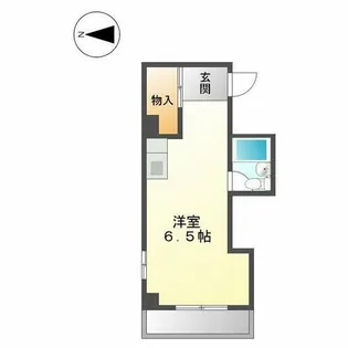 ヴィラカレッジウエスト【307号室】の間取り