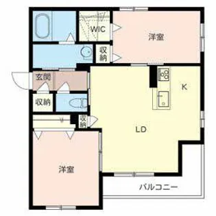 シャーメゾン ドゥ シャルール【0303号室】の間取り