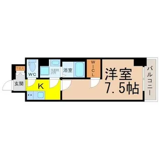 エスリード上前津ツヴァイテ【6階】の間取り