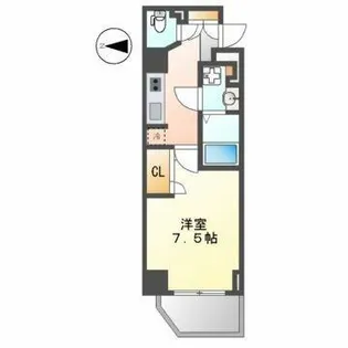 S-RESIDENCE名駅【8階】の間取り