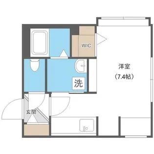 Grand Terrace北4条【2階】の間取り