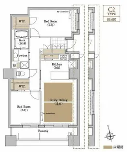 プライムメゾン御器所【0803号室】の間取り