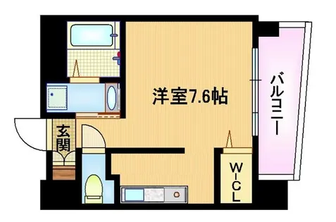 大阪府大阪市都島区東野田町5丁目【マンション】の間取り