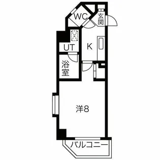 シティライフ池下西【1階】の間取り