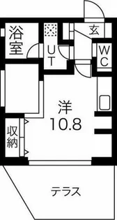 Mina八事石坂【1階】の間取り