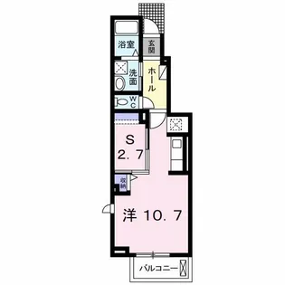 エスペランサ【1階】の間取り