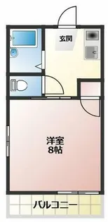 中央ジュネス【2階】の間取り